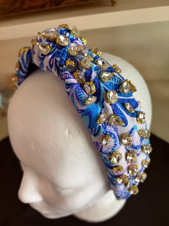 Lilly Pulitzer Accessories - Lele Sadoughi and Lilly Pulitzer Crystal Knotted Embellished Bird is the Word H